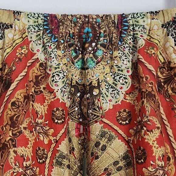 Camilla Cameos Dance Crop Top and Kids Skirt Size 6 Adult Size XS-S Set b126 - Picture 9 of 14